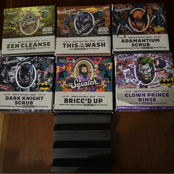 Dr Squatch bundle including newest soaps Zen Cleanse and This is the Wash - Picture 1 of 1